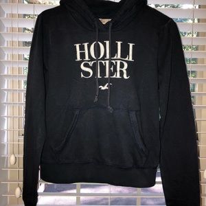 Dark blue Hollister hoodie